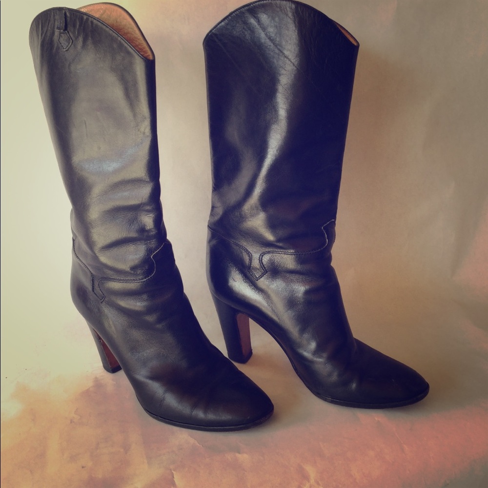 Italian Leather Boots 3”